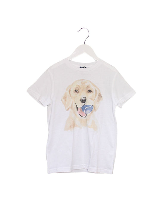 A White Short Sleeve T Shirts from Il Gufo in size 8Y for boy. (Front View)