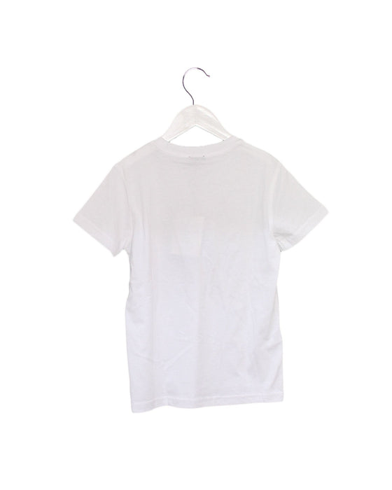 A White Short Sleeve T Shirts from Il Gufo in size 8Y for boy. (Back View)
