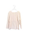 A Pink Long Sleeve Tops from Bonpoint in size 10Y for girl. (Front View)