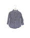 A Blue Shirts from Crewcuts in size 3T for boy. (Front View)