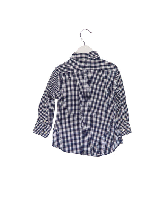 A Blue Shirts from Crewcuts in size 3T for boy. (Back View)