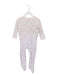 A Pink Onesies from Petit Bateau in size 3T for girl. (Front View)