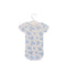 A White Short Sleeve Bodysuits from Petit Bateau in size 6-12M for girl. (Back View)