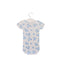 A White Short Sleeve Bodysuits from Petit Bateau in size 6-12M for girl. (Back View)