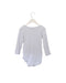 A Blue Long Sleeve Bodysuits from Petit Bateau in size 3T for girl. (Back View)