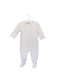 A White Onesies from Cyrillus in size 6-12M for neutral. (Front View)