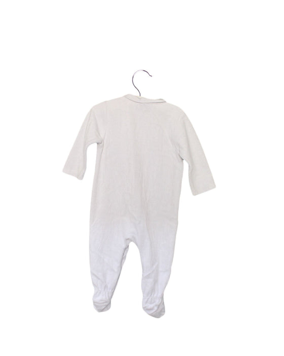 A White Onesies from Cyrillus in size 6-12M for neutral. (Back View)