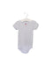 A Blue Short Sleeve Bodysuits from Petit Bateau in size 18-24M for girl. (Front View)