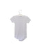 A Blue Short Sleeve Bodysuits from Petit Bateau in size 18-24M for girl. (Back View)