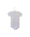A Blue Short Sleeve Bodysuits from Petit Bateau in size 18-24M for girl. (Back View)