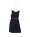 A Navy Sleeveless Dresses from Polo Ralph Lauren in size 4T for girl. (Front View)
