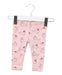 A Pink Leggings from Seed in size 0-3M for girl. (Front View)