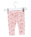 A Pink Leggings from Seed in size 0-3M for girl. (Back View)