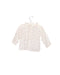 A Ivory Long Sleeve Tops from Bonpoint in size 6-12M for girl. (Back View)