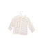 A Ivory Long Sleeve Tops from Bonpoint in size 6-12M for girl. (Back View)