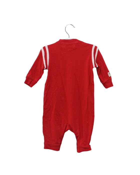 A Red Long Sleeve Jumpsuits from Ralph Lauren in size 0-3M for boy. (Back View)