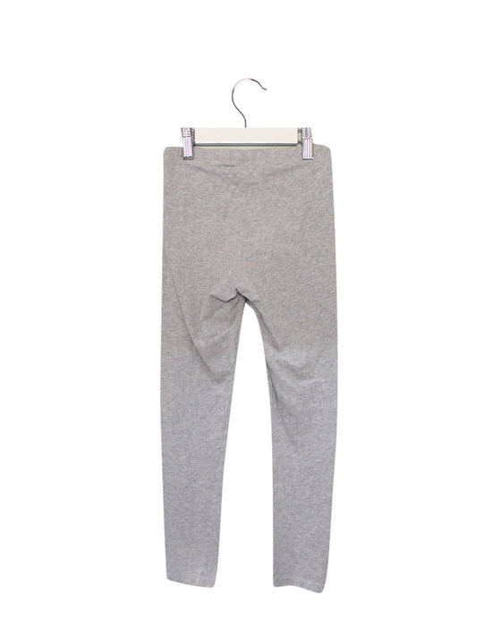 A Grey Leggings from Lacoste in size 10Y for girl. (Back View)