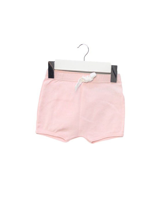 A Pink Shorts from Petit Bateau in size 3-6M for girl. (Front View)