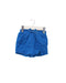 A Blue Shorts from Petit Bateau in size 3-6M for girl. (Front View)