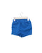 A Blue Shorts from Petit Bateau in size 3-6M for girl. (Back View)