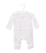 A White Long Sleeve Jumpsuits from The Little White Company in size 0-3M for girl. (Front View)