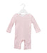 A Pink Long Sleeve Jumpsuits from The Little White Company in size 0-3M for girl. (Front View)