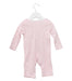 A Pink Long Sleeve Jumpsuits from The Little White Company in size 0-3M for girl. (Back View)
