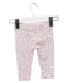 A Pink Leggings from Seed in size 0-3M for girl. (Back View)