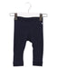 A Navy Leggings from Petit Bateau in size 3-6M for boy. (Front View)