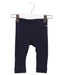 A Navy Leggings from Petit Bateau in size 3-6M for boy. (Front View)