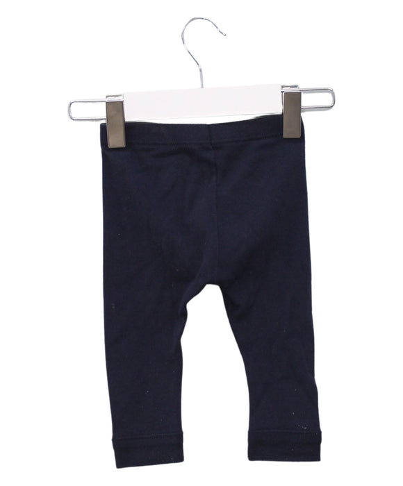 A Navy Leggings from Petit Bateau in size 3-6M for boy. (Back View)