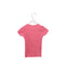 A Pink Short Sleeve Tops from Seed in size 4T for girl. (Back View)
