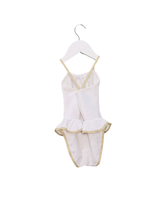 A White Swimsuits from Little Marc Jacobs in size 6-12M for girl. (Back View)