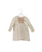 A Beige Long Sleeve Dresses from Bonpoint in size 12-18M for girl. (Front View)