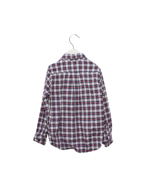 A Navy Shirts from Bonton in size 8Y for boy. (Back View)