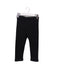 A Black Leggings from Il Gufo in size 4T for girl. (Front View)