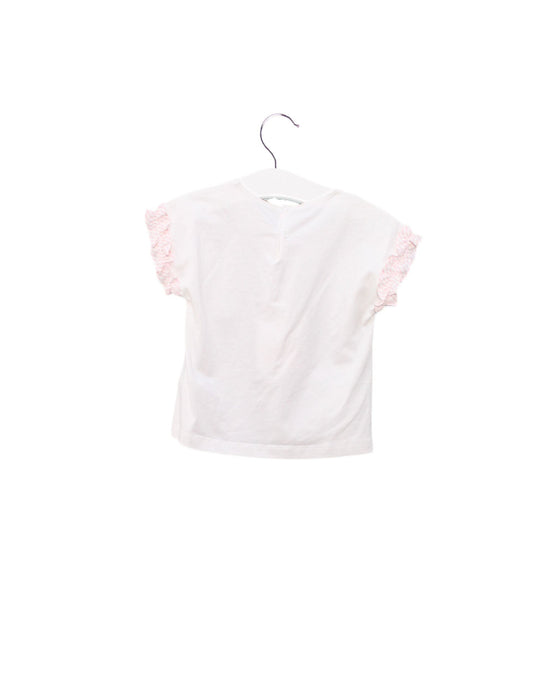 A Pink Short Sleeve Tops from Il Gufo in size 12-18M for girl. (Back View)