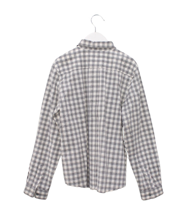 A Grey Shirts from Bonpoint in size 10Y for boy. (Back View)