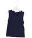 A Navy Sleeveless Tops from Kidsagogo in size 4T for girl. (Front View)