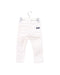 A White Jeans from Jacadi in size 12-18M for girl. (Back View)