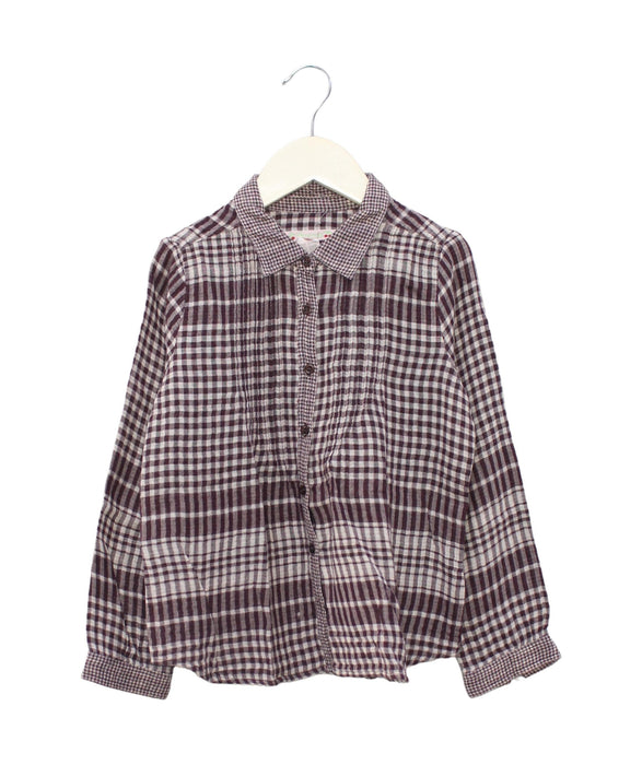 A Purple Shirts from Bonpoint in size 8Y for girl. (Front View)