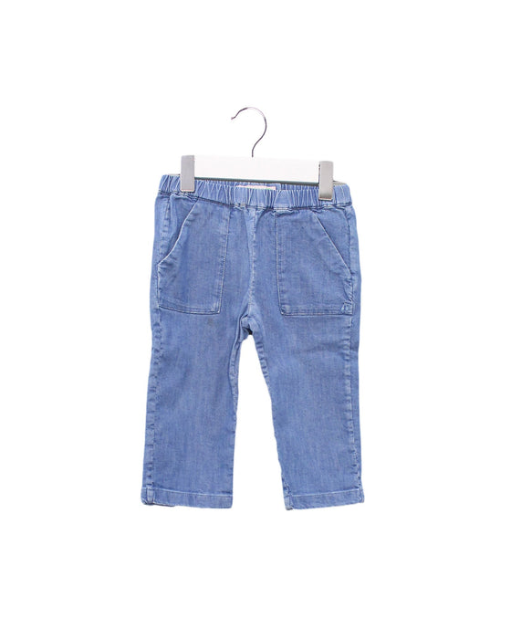 A Blue Casual Pants from Bonpoint in size 12-18M for boy. (Front View)