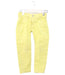 A Yellow Casual Pants from Bonpoint in size 3T for girl. (Front View)