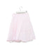 A Pink Long Skirts from Bonpoint in size 6T for girl. (Back View)