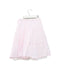 A Pink Long Skirts from Bonpoint in size 6T for girl. (Back View)