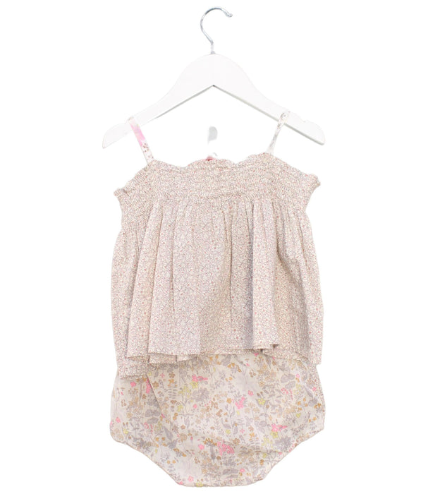 A Pink Shorts Sets from Bonpoint in size 12-18M for girl. (Back View)