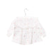 A White Long Sleeve Tops from Tartine et Chocolat in size 6-12M for girl. (Back View)