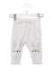A Grey Leggings from Seed in size 3-6M for girl. (Front View)