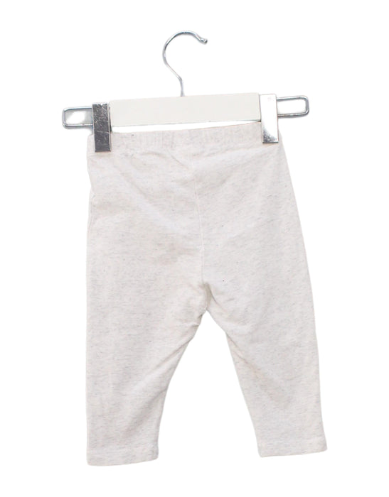 A Grey Leggings from Seed in size 3-6M for girl. (Back View)