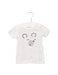 A White Short Sleeve T Shirts from Seed in size 0-3M for girl. (Front View)